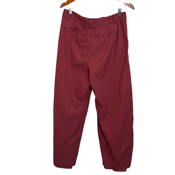 Madewell slouchy straight ns271 fa24 cotton linen blend wide leg size 8 - Picture 2 of 5